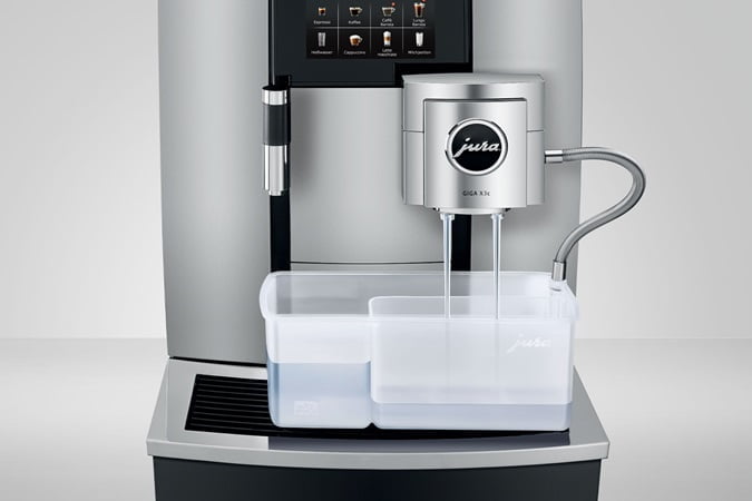 Jura kaffemaskine - mælkerens