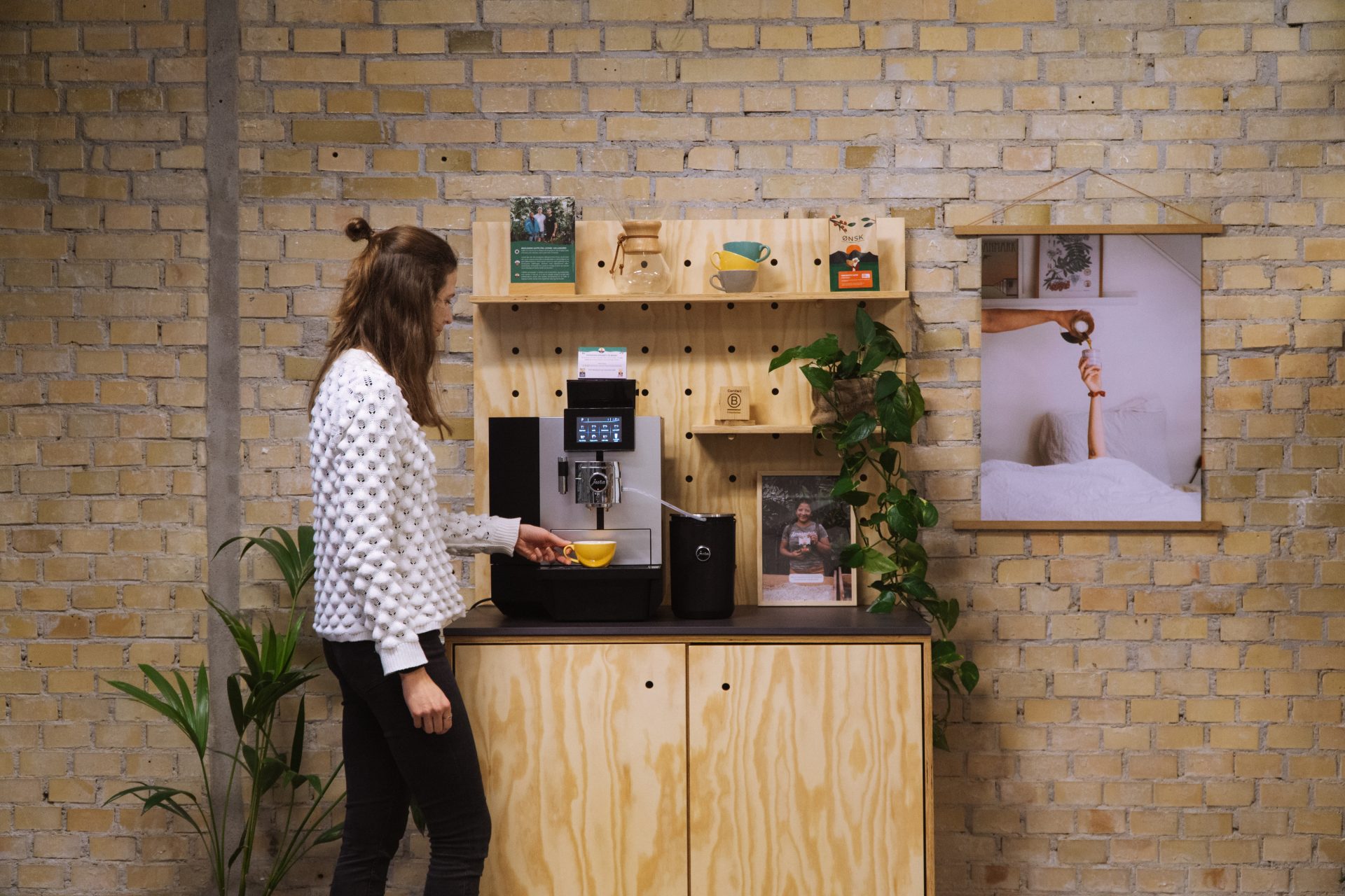 Coffee station-Jura coffee machine-cleaning of Jura machine