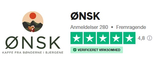 Trustpilot-score-kunde-anmeldelser-ØNSK