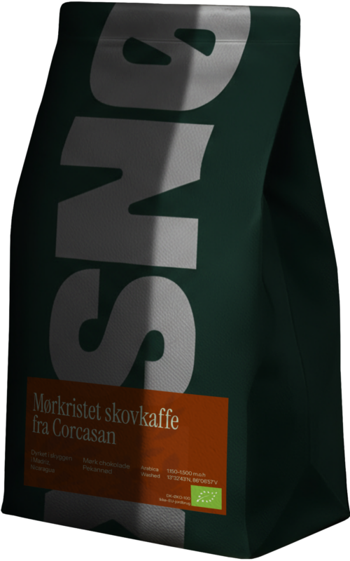 Corcasan - Mørkristet kaffe ØKO