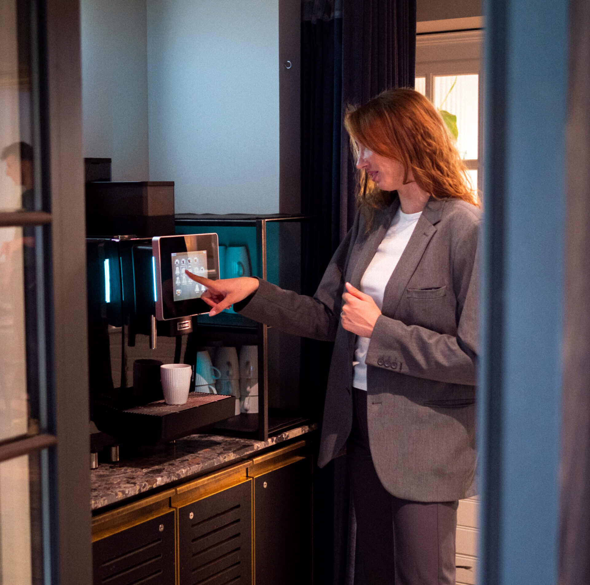 Erhvervs kaffeløsninger til hotel